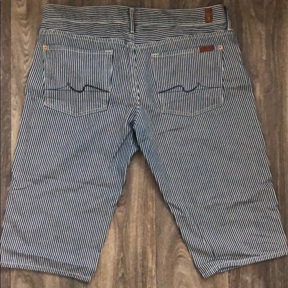 7 for all mankind Bermuda shorts